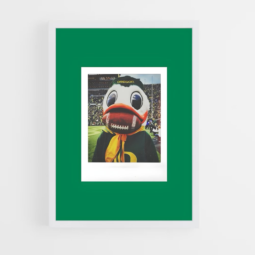 Poster Duck à la Mode – affiche Basketball (vue 3)